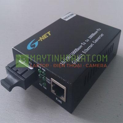 Converter Lan HHD-220G-100 10/100/1000Mbps Single-mode 100km loại 2 sợi quang sử dụng cho Internet và Camera IP
