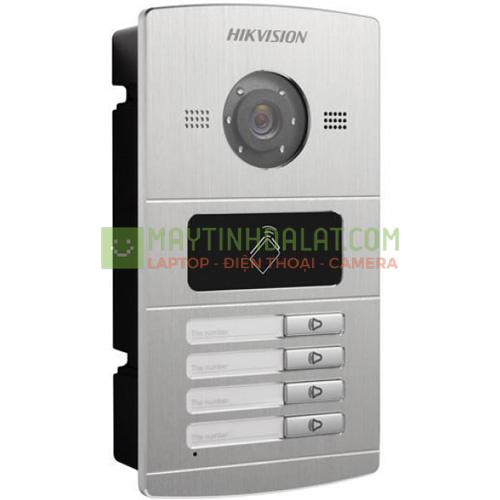 Camera chuông cửa HIKVISION DS-KV8402-IM 1.3MP, tích hợp hồng ngoại, Alarm, RS485, vỏ hợp kim nhôm, kết nối 4 màn hình chính
