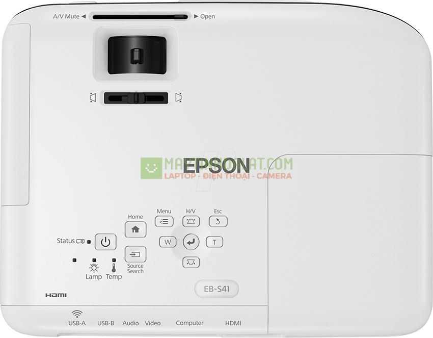 Máy chiếu EPSON EB-S41 Chính Hãng 3,300 Ansi Lumens, độ phân giải thực SVGA (800 x 600)