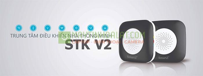 Trung Tâm Điều Khiển Nhà Thông Minh SmartZ STK mini phù hợp cho giải pháp nhà vừa và nhỏ, kết nối không hơn 50 thiết bị
