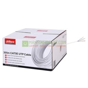 Cáp mạng Dahua PFM920I-5EUN-N Cat5E PVC lõi đồng nguyên chất, đường kính 0.45, kéo dây PoE 160m