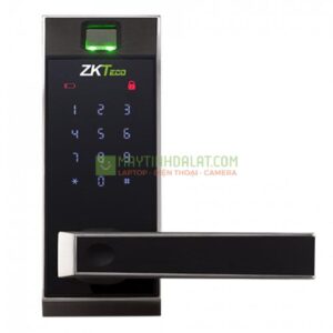 Khóa cửa vân tay thông minh ZKTECO AL20DB sử dụng mật khẩu / chìa khóa / Bluetooth, vỏ kim loại, phím số cảm ứng, một chốt cố định và một chốt gài