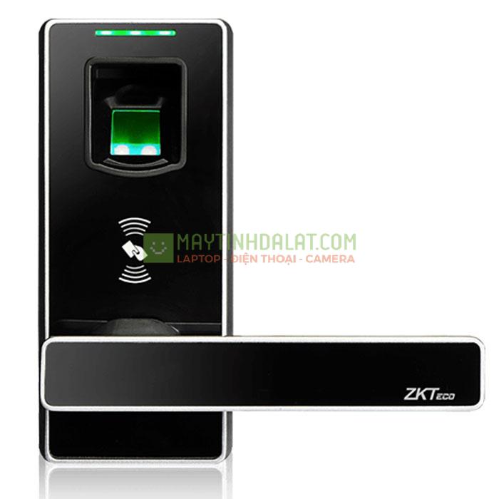 Khóa cửa vân tay thông minh ZKTECO ML10-ID sử dụng thẻ / chìa khóa, vỏ kim loại, chốt cửa đảo chiều