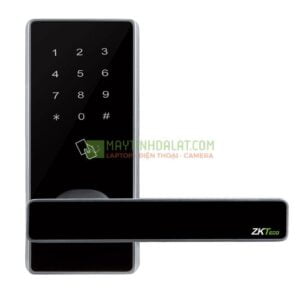 Khóa cửa thông minh ZKTECO DL30B sử dụng mật khẩu / thẻ / chìa khóa, phím số cảm ứng, vỏ kim loại, chốt cửa đảo chiều
