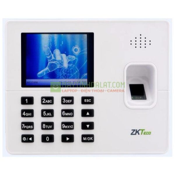 Máy chấm công vân tay ZKTECO K60 màn hình TFT 2.8", hỗ trợ 3G 4G, dung lượng 1000 user, Mini Speaker
