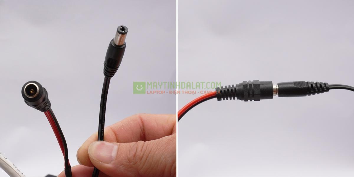 Trọn bộ 4 Camera 2MP DS-2CE16D0T-IR(C) + Đầu ghi hình HIKVISION, có sẵn phụ kiện, cắm điện là chạy