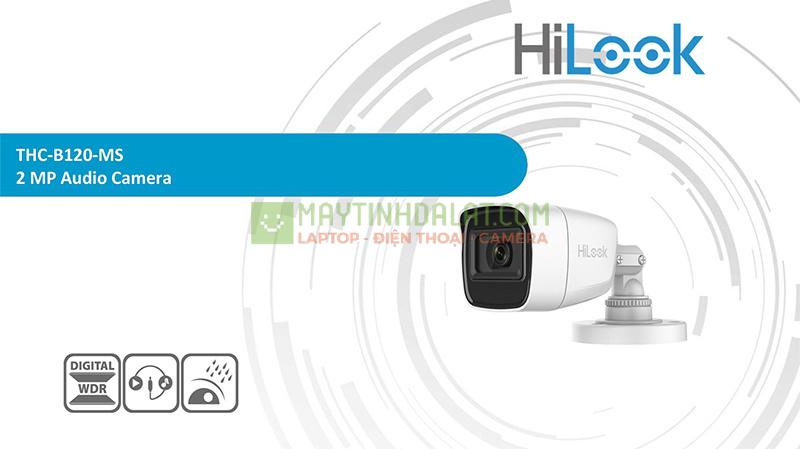 Camera quan sát HDTVI HILOOK  THC-B120-MS  (hồng ngoại 2MP)