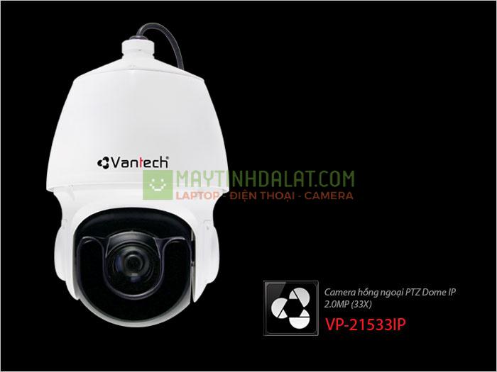 Camera quan sát IP VANTECH VP-21533IP (Camera P/T/Z Dome IP, 8-inch, độ phân giải 2.0MP (33X), hồng ngoại 150m)