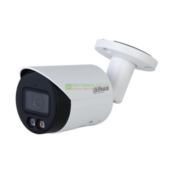 Camera thân IP hồng ngoại Full color Dahua DH-IPC-HFW2249S-S-IL 2MP, hồng ngoại và LED 30m, WDR 120dB