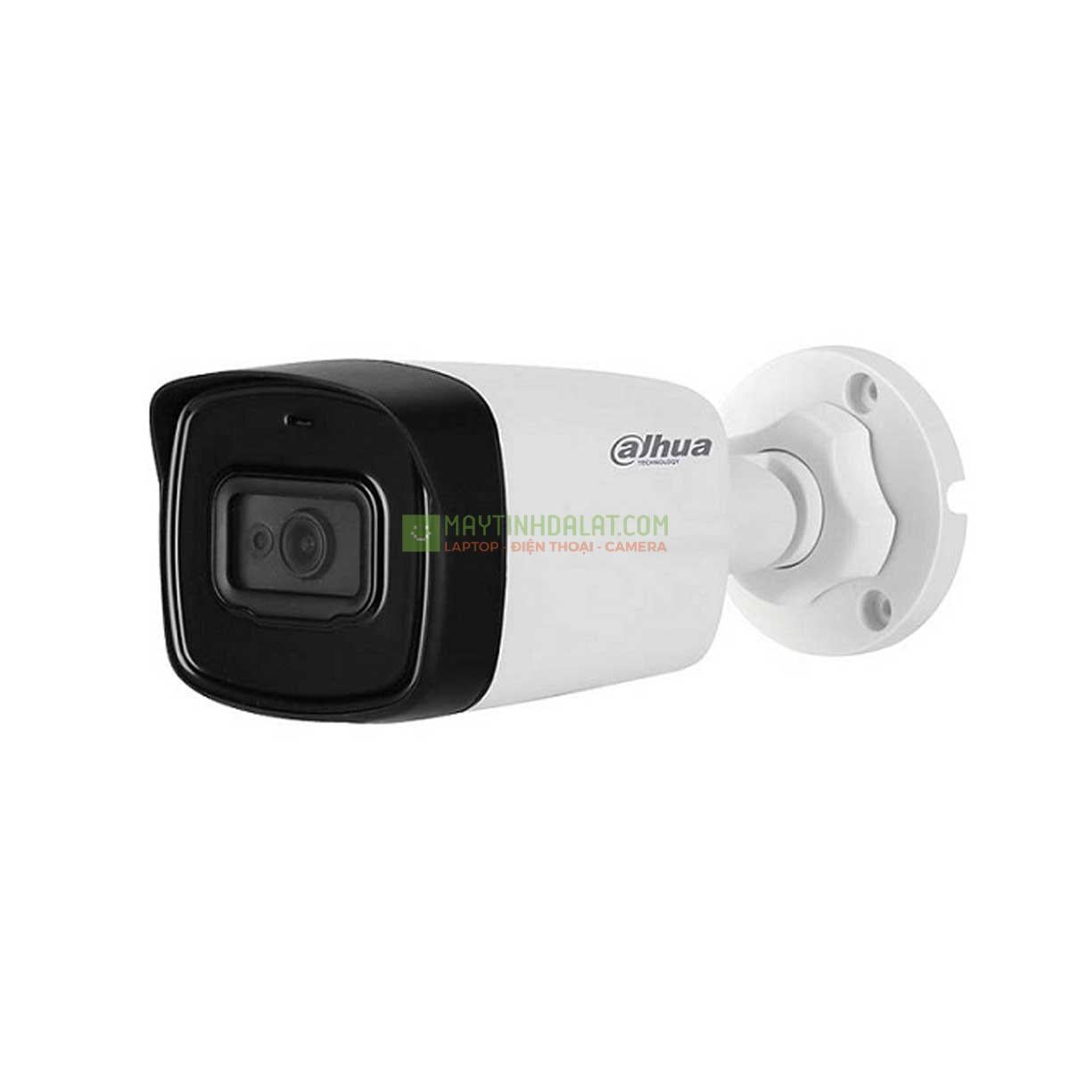 Camera thân ngoài trời Dahua DH-HAC-HFW1500TLP-S2 5MP, hồng ngoại 40m, vỏ plastic