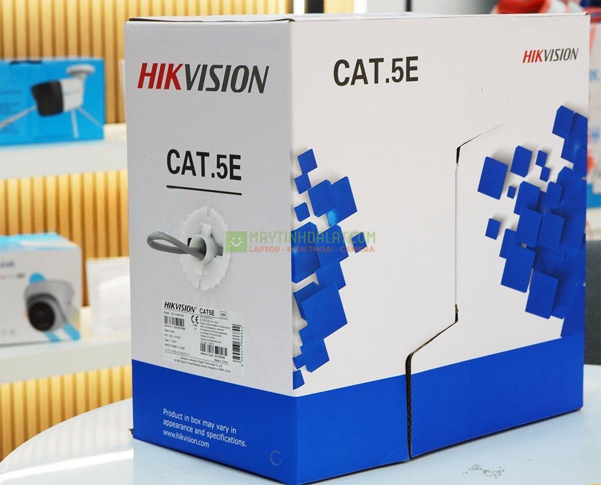 Dây cáp mạng Cat 5e Hikvision DS-1LN5E-E/E