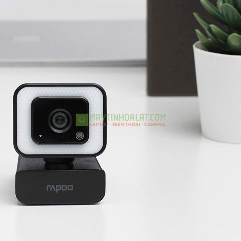 Camera máy tính laptop có đèn led Webcam Rapoo C270L Full HD 1080P microphone đa hướng