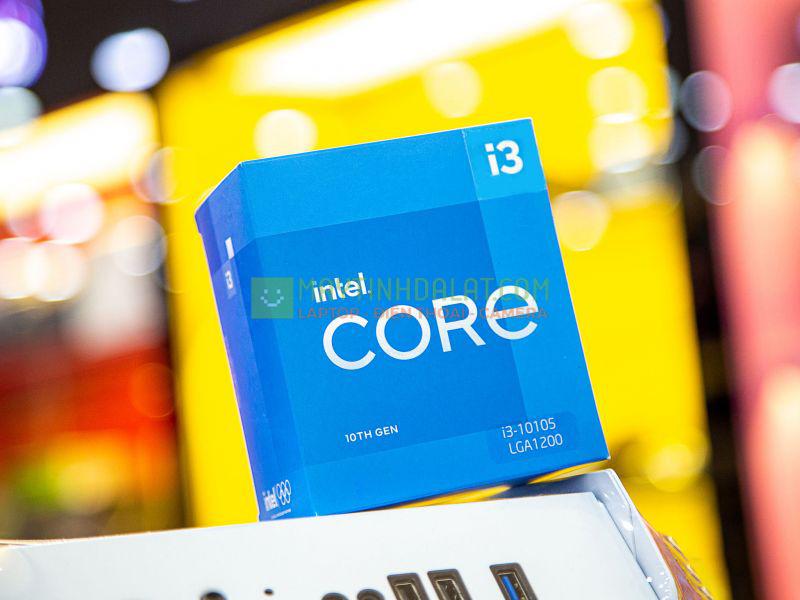 CPU Intel Core i3-10105 (3.7GHz turbo up to 4.4Ghz, 4 nhân 8 luồng, 6MB Cache, 6...