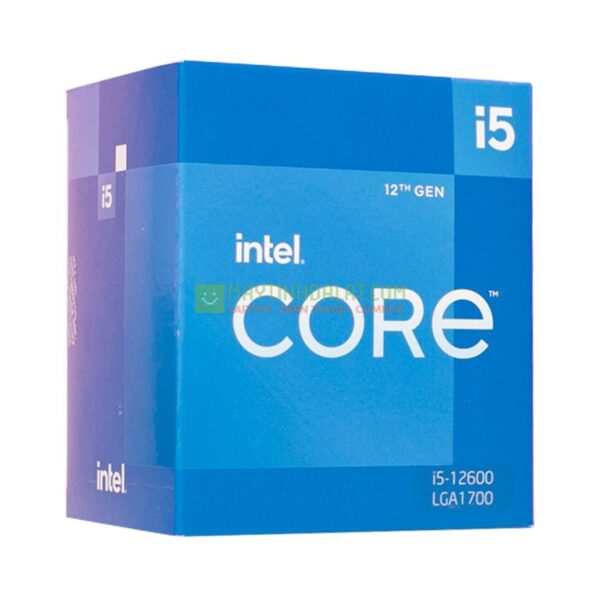 CPU Intel Core i5-12600 (Upto 4.8Ghz, 6 nhân 12 luồng, 18MB Cache, 65W) - Socket...