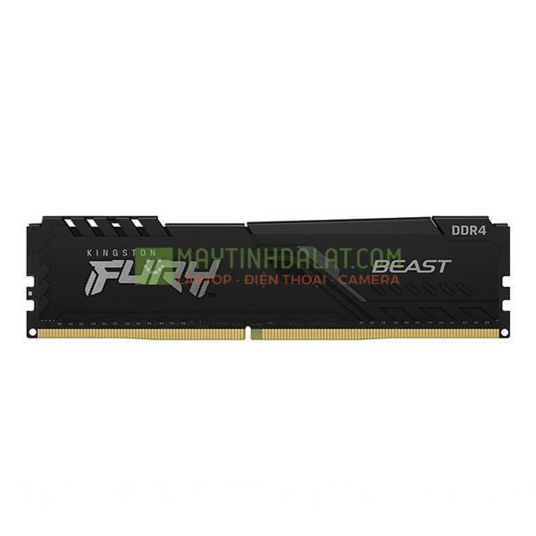 RAM Desktop Kingston Fury Beast 8GB (1x8GB) DDR4 2666MHz (KF426C16BB/8)