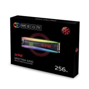 SSD Adata XPG SPECTRIX S40G RGB 256GB PCIe NVMe 3x4 (Doc 3500MB/s, Ghi 3000MB/s)...