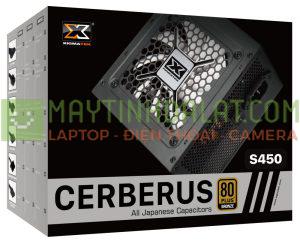 XIGMATEK CERBERUS S450 450W (EN41121) - 80PLUS BRONZE, 100% JAPANESE CAPs